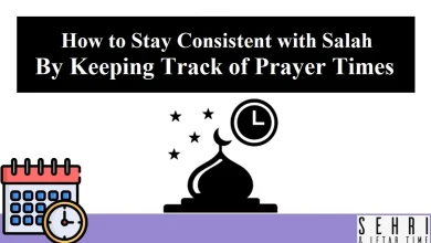 How to Stay Consistent with Salah by Keeping Track of Prayer Times